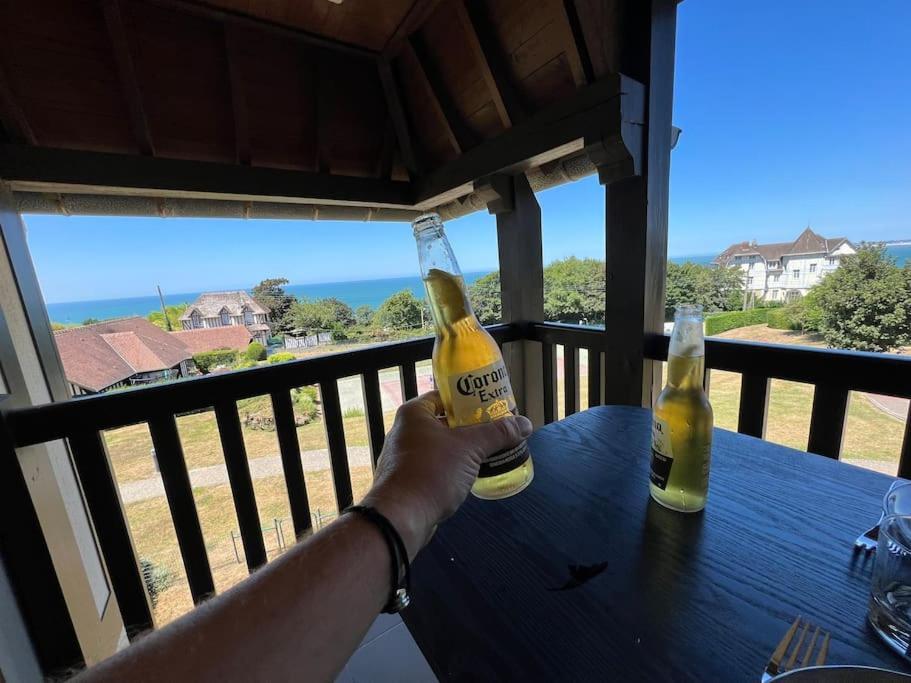 Appart Lumineux Avec Vue Sur Mer A 180 Degres Apartman Trouville-sur-Mer Kültér fotó