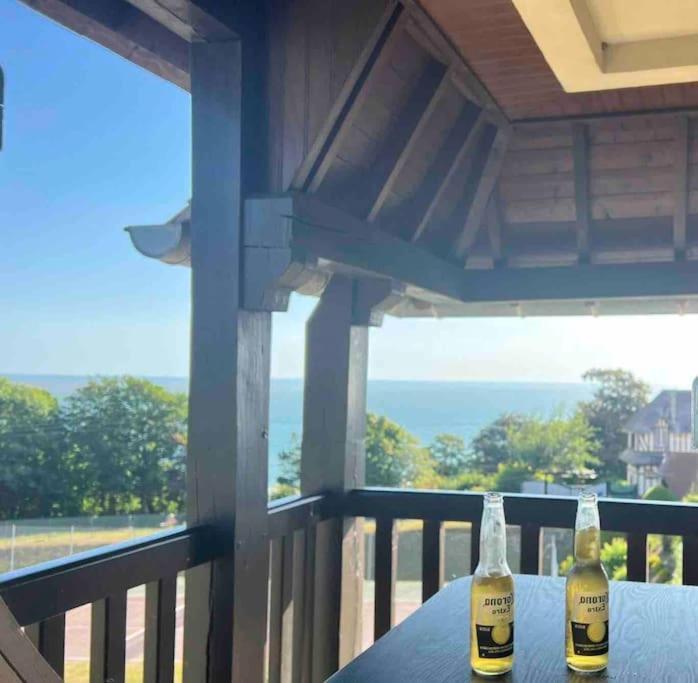 Appart Lumineux Avec Vue Sur Mer A 180 Degres Apartman Trouville-sur-Mer Kültér fotó